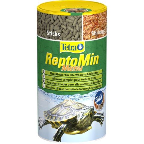 Tetra Repto Min 250ml 3w1 - mieszanka pokarmów dla żółwi wodnych Tetra