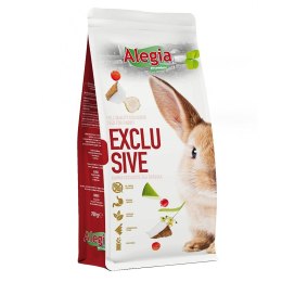 Alegia - Exclusive Królik - pełnowartościowy pokarm 700g Alegia