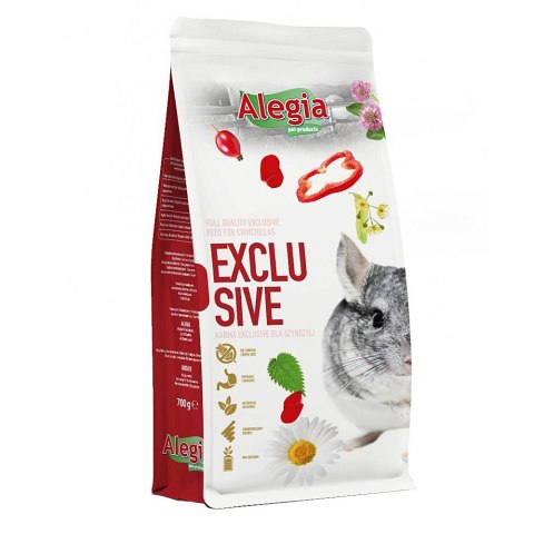 Alegia - Exclusive Szynszyl - pełnowartościowy pokarm 700g Alegia Alegia - Exclusive Szynszyl - pełnowartościowy pokarm 700g Alegia