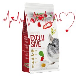 Alegia - Exclusive Szynszyl - pełnowartościowy pokarm 700g Alegia