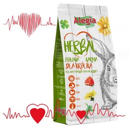 Alegia - Herbal Królik - ziołowy pokarm 600g Alegia