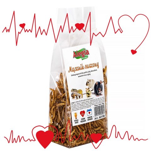 Alegia - larwy mącznika 60g Alegia Alegia - larwy mącznika 60g Alegia