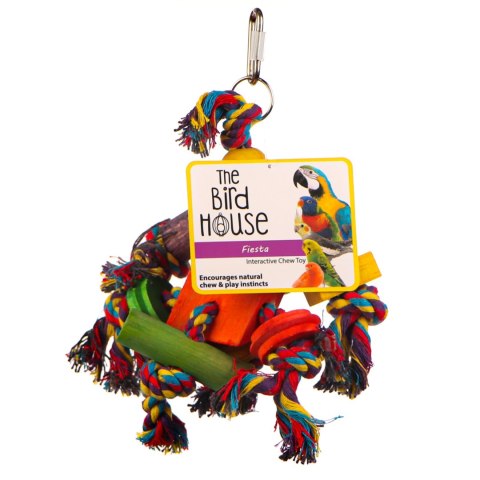 HappyPet Fiesta - drewniana zabawka dla papug Happypet