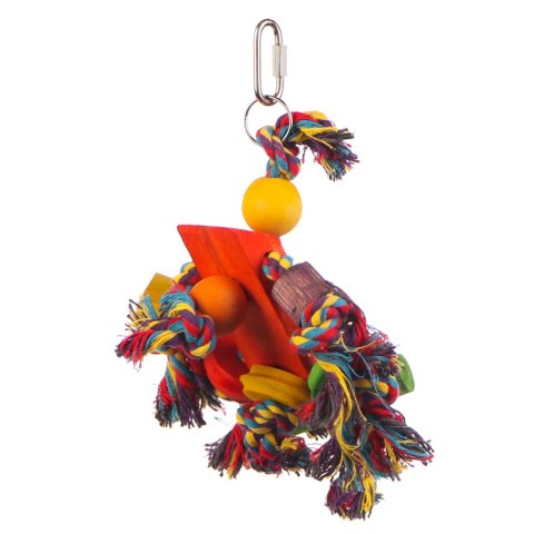 HappyPet Fiesta - drewniana zabawka dla papug Happypet HappyPet Fiesta - drewniana zabawka dla papug Happypet