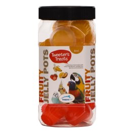HappyPet Tweeter's Treats Fruity Jelly Pots 27 sztuk - mix smaków Happypet