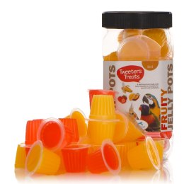 HappyPet Tweeter's Treats Fruity Jelly Pots 27 sztuk - mix smaków Happypet