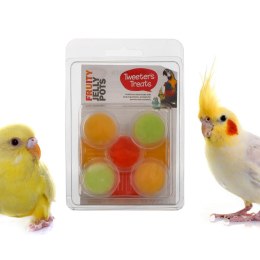 HappyPet Tweeter's Treats Jelly Pots Fruity 8 sztuk - mix smaków Happypet