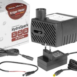 Kruger Meier HydroSpark All Connect - pompa wody 220l/h 12V i 230V Kruger Meier