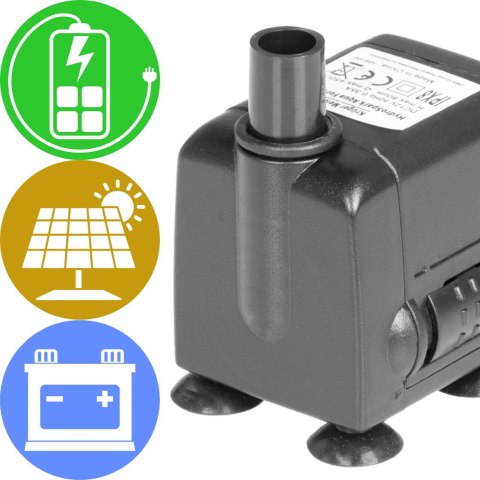 Kruger Meier HydroSpark All Connect - pompa wody 450l/h 12V i 230V Kruger Meier Kruger Meier HydroSpark All Connect - pompa wody 450l/h 12V i 230V Kruger Meier