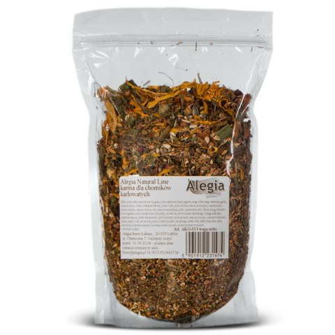 Alegia Natural Line - karma dla chomików karłowatych 500g Alegia Alegia Natural Line - karma dla chomików karłowatych 500g Alegia