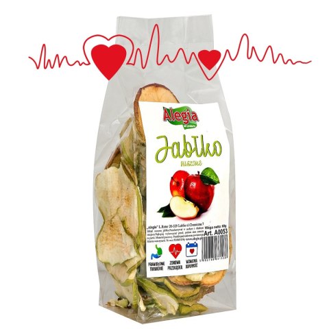 Alegia - Przysmak Jabłko suszone 60g Alegia Alegia - Przysmak Jabłko suszone 60g Alegia