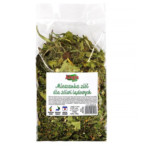 Alegia - codzienne zioła dla Żółwi 80g Alegia Alegia - codzienne zioła dla Żółwi 80g Alegia