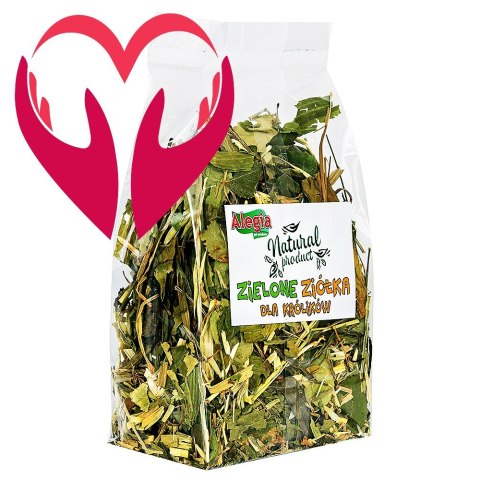 Alegia - zielone ziółka dla Królików 100g Alegia Alegia - zielone ziółka dla Królików 100g Alegia