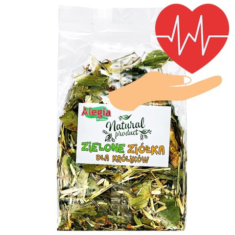 Alegia - zielone ziółka dla Królików 100g Alegia Alegia - zielone ziółka dla Królików 100g Alegia