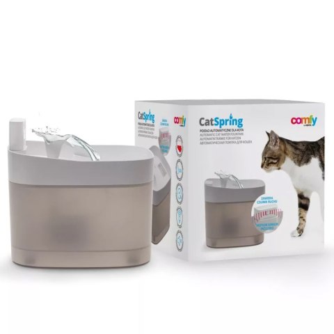 Comfy CatSpring - poidło fontanna z czujnikiem ruchu dla kotów i psów Aquael Comfy CatSpring - poidło fontanna z czujnikiem ruchu dla kotów i psów Aquael