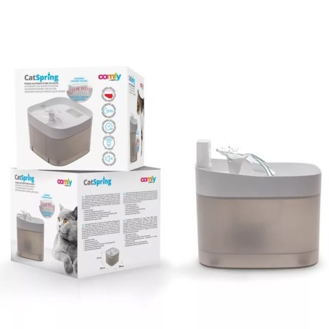 Comfy CatSpring - poidło fontanna z czujnikiem ruchu dla kotów i psów Aquael Comfy CatSpring - poidło fontanna z czujnikiem ruchu dla kotów i psów Aquael