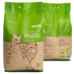 Comfy Pinokio Pellet Drewniany 7l - żwir dla kotów i gryzoni Aquael