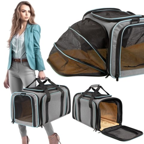 Furrever Friends Airy Tent & Bag - rozkładany transporter dla kota i psa Furrever Friends Furrever Friends Airy Tent & Bag - rozkładany transporter dla kota i psa Furrever Friends
