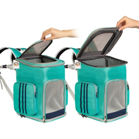 Furrever Friends Catbox Turquoise - plecak transporter dla kota i psa Furrever Friends Furrever Friends Catbox Turquoise - plecak transporter dla kota i psa Furrever Friends