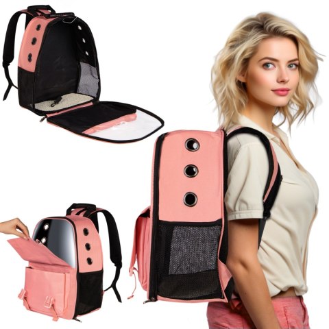 Furrever Friends Catpack Pink - plecak transporter dla kota i psa Furrever Friends Furrever Friends Catpack Pink - plecak transporter dla kota i psa Furrever Friends