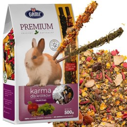 Gami Premium - karma owocowa dla królika + 2 kolby GAMI