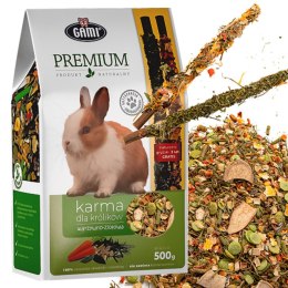 Gami Premium - karma warzywno-ziołowa dla królika + 2 kolby GAMI