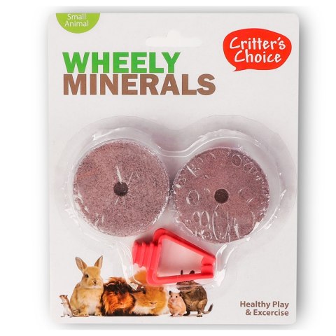 HappyPet Wheely Minerals - lizawki mineralne dla gryzoni Happypet