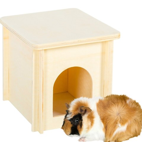 OiiBO Wooden House WH02L - drewniany domek dla gryzoni OiiBO OiiBO Wooden House WH02L - drewniany domek dla gryzoni OiiBO
