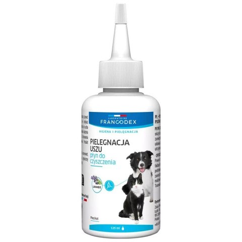 FRANCODEX - Płyn do mycia uszu psów i kotów 125 ml Inny