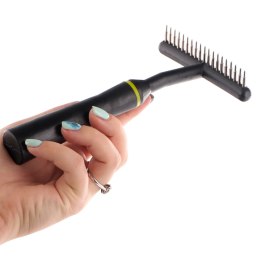 Groom Dog Undercoat Rake Short - profesjonalne zgrzebło dla psa 1cm Happypet