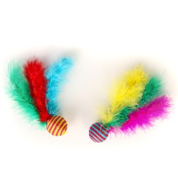HappyPet Carnival Ball Toy - zabawka dla kotów 2 szt Happypet