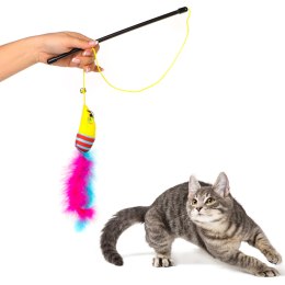 HappyPet Carnival Mouse Toy - zabawka wędka dla kotów Happypet