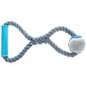 HappyPet Knots Tennis Ball - piłka tenisowa z plecionym sznurem Happypet
