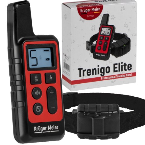 Kruger Meier Trenigo Elite - obroża treningowa dla psa Kruger Meier Kruger Meier Trenigo Elite - obroża treningowa dla psa Kruger Meier