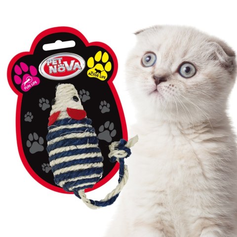 Pet Nova zabawka dla kota - myszka 10x5cm Aqua Nova Pet Nova zabawka dla kota - myszka 10x5cm Aqua Nova