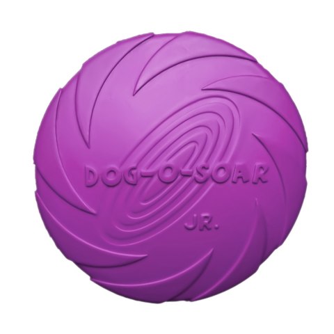 Pet Nova zabawka - dysk gumowy frisbee fioletowy 22cm Aqua Nova