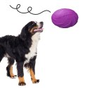 Pet Nova zabawka - dysk gumowy frisbee fioletowy 22cm Aqua Nova
