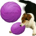 Pet Nova zabawka - dysk gumowy frisbee fioletowy 22cm Aqua Nova