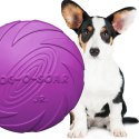 Pet Nova zabawka - dysk gumowy frisbee fioletowy 22cm Aqua Nova