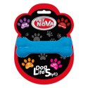 Pet Nova zabawka - kość na przysmaki z aromatem wołowiny niebieska 11cm Aqua Nova