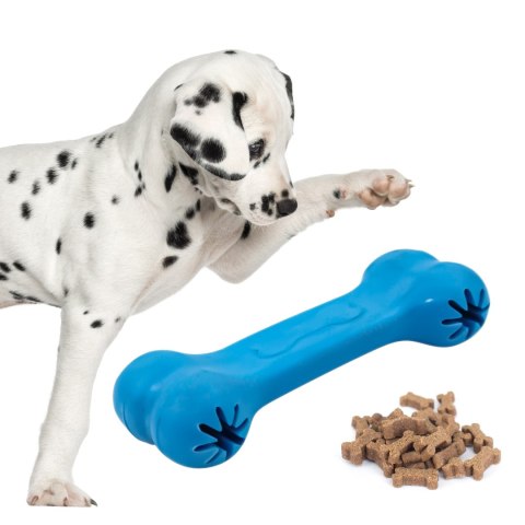 Pet Nova zabawka - kość na przysmaki z aromatem wołowiny niebieska 11cm Aqua Nova Pet Nova zabawka - kość na przysmaki z aromatem wołowiny niebieska 11cm Aqua Nova