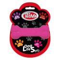 Pet Nova zabawka - kość na przysmaki z aromatem wołowiny różowa 11cm Aqua Nova