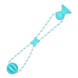 Pet Nova zabawka - piłka dental z przyssawką miętowa 7cm Aqua Nova