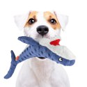 Pet Nova zabawka pluszowa - rekin piszczący 32cm Aqua Nova