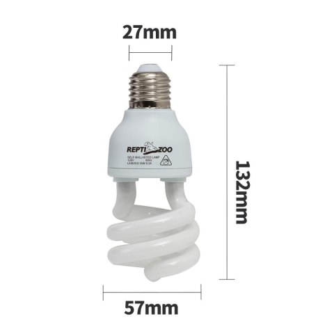 Repti-Zoo Tropical Lamp 5.0 UVB 26W - Żarówka e27 Repti-Zoo Repti-Zoo Tropical Lamp 5.0 UVB 26W - Żarówka e27 Repti-Zoo