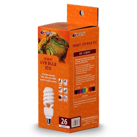 Resun Desert UVB Bulb 10.0 26W - żarówka UVB Resun Resun Desert UVB Bulb 10.0 26W - żarówka UVB Resun