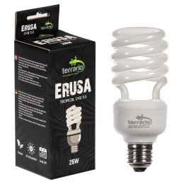 Terrario Erusa Tropical UVB 5.0 - żarówka spiralna 5.0 26W Terrario