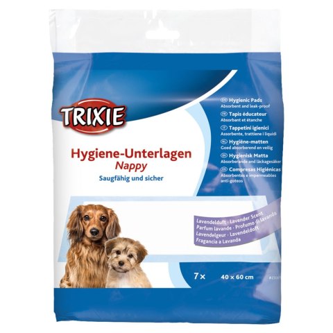 Trixie Hygienic Pads - podkłady dla psa lawenda 40x60cm Trixie Trixie Hygienic Pads - podkłady dla psa lawenda 40x60cm Trixie