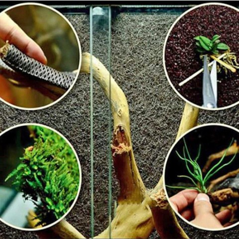 Wacool Rainforest Plant Cotton 290x290mm - hydrolon WaCool Wacool Rainforest Plant Cotton 290x290mm - hydrolon WaCool