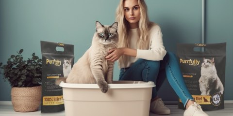 Catario Purrfully Premium - żwirek silikonowy dla kota 3,8L Catario Catario Purrfully Premium - żwirek silikonowy dla kota 3,8L Catario